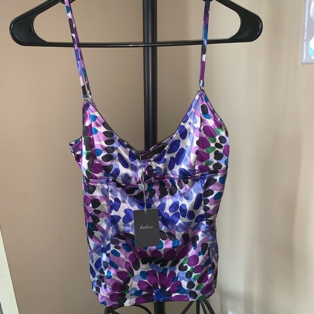 NWT Kulson silk camisole stretch shirt size-M